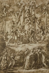 堆積のための研究 作： Domenico Robusti Tintoretto