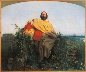 ローマのガリバルディ 作： Domenico Russo