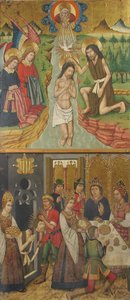 Saint John Retableのパネル、1464-1507。 作： Domingo Ram