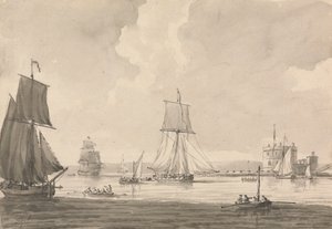 Transporte em Southampton Water, perto do Castelo de Calshott 作： Dominic Serres