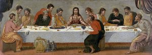 最後の晩餐、1565年。 作： Dominico El Greco