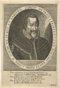 バーデン=ダーラッハのジョージ・フレデリック1573-1638、c。 1610 作： Dominicus or Custodis Custos