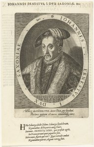 ジョンアーネスト1521-1553、サクセコーブルク公爵、1601年 作： Dominicus or Custodis Custos