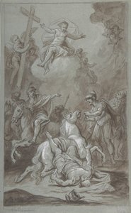 聖パウロ直腸の回心、囚人の処刑、18世紀から19世紀初頭。 作： Dominik Kindermann