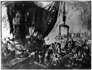 「ラ シャンティエ」、ザ ファクトリー、1924 年 作： Dominique Jouvet Magron