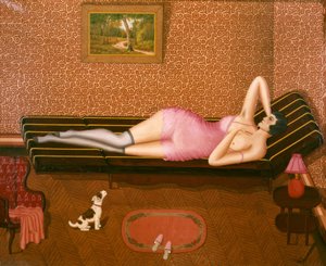 夏のお昼寝（うそつき女） 作： Dominique Peyronnet
