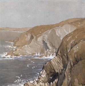 The Cornish Coast（カラーリトグラフ 作： Donald (after) Maxwell