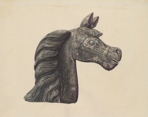 馬の頭 作： Donald Donovan