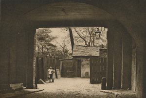 アデルフィの下のアーチウェイ：アダム兄弟の1人にちなんで名付けられたリトルロバートストリート、c1935。 作： Donald McLeish
