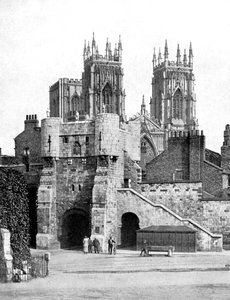 Bootham Bar、ヨーク、ノースヨークシャー、1924-1926年。 作： Donald McLeish