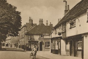 チャーチストリート、チズウィック、かつてバーリントンアームであったもの、c1935。 作： Donald McLeish