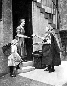 魚売り、スコットランド、1936 作： Donald McLeish