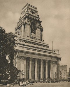 タワーヒル、c1935にあるロンドン港湾局の施設。 作： Donald McLeish