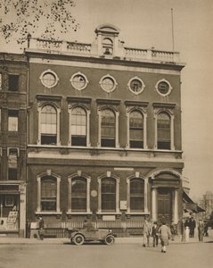 Hogarths Houseの敷地にあるレスタースクエアの学校、c1935。 作： Donald McLeish