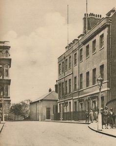 ダウニングストリートのウエストエンド、No.10および外務省の概要、c1935。 作： Donald McLeish