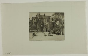 ラ ポート ガヨール、ブーローニュ シュル メール 作： Donald Shaw MacLaughlan