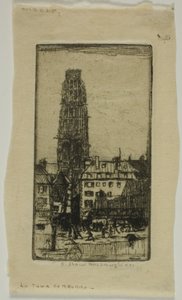 バタータワー、ルーアン 作： Donald Shaw MacLaughlan