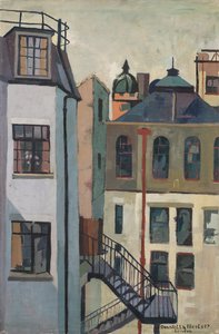 ロンドンの中庭 作： Donatella Merlo