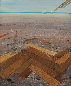 ビーチの床 作： Donatella Merlo