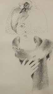 自画像 作： Donatella Merlo