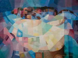 雪景色 作： Donatella Merlo
