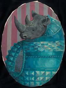 デューラーに触発されたサイ 作： Donatella Merlo
