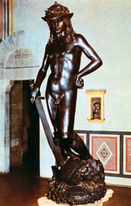ダビデの銅像、c1430-1440