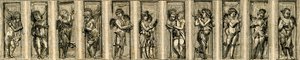 Cherubs, bronze reliefs by Donatello (1386-1466), basilica of Saint Anthony of Padua, Padua, Veneto, Italy   1462012   ja       japanese Successfully Translated  Original: Miss Wynyard Translat: Miss Wynyard 1446880 ja japanese Successfully Translated Orig 作： Donatello