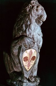 紋章のライオン、1420 作： Donatello