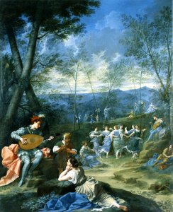 ニンフの踊り、1724-25