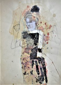 表現力豊かな女性の姿 作： Doris Schmitz