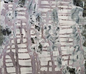 荒々しい都会の抽象画 作： Doris Schmitz