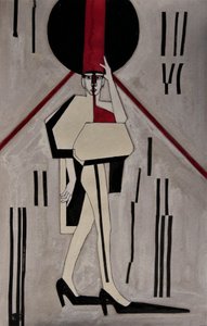 現代のファッションモデル 作： Doris Schmitz