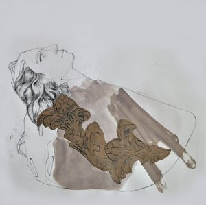 華麗な女性の横顔 作： Doris Schmitz