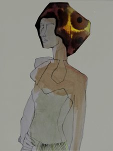 おしゃれな女性のプロフィール 作： Doris Schmitz