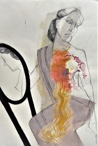 内なる情熱を持つ女性 作： Doris Schmitz