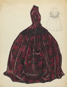 ドレス 作： Dorothy Gernon