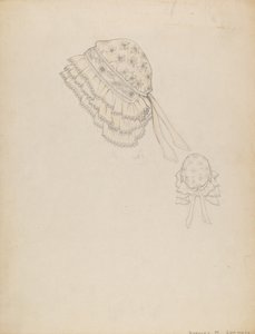 ボンネット 作： Dorothy M. Gerhard
