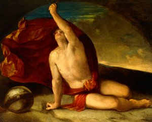 天文学の擬人化、c.1520-29 作： Dosso Dossi
