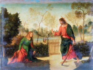 Noli Me Tangere、16世紀初頭 作： Dosso Dossi