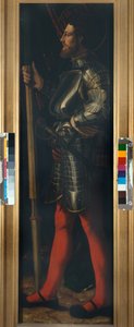 聖ジョージ 1540年頃（油彩・パネル） 作： Dosso Dossi