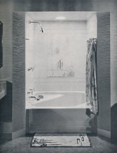 新しい4フィートの正方形ネオアングルバス、1935年 作： Drix Duryea