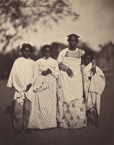 [家族グループ]、1863年。 作： Désiré Charnay
