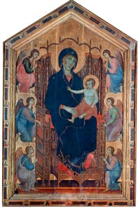 マドンナと子供、ルチェッライマドンナ、1285年。