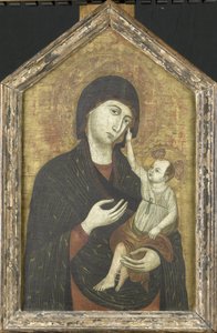メアリーと子供 作： Duccio di Buoninsigna (copy after)