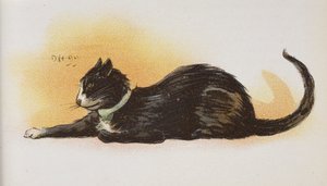 猫。 作： Dudley Hardy