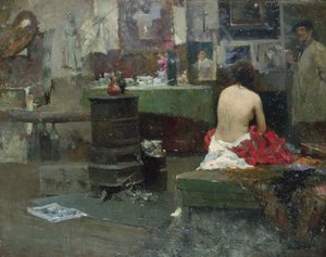 アイドルモーメント、1889 作： Dudley Hardy