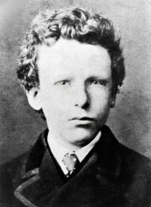 フィンセント・ファン・ゴッホ 13歳頃（モノクロ写真
