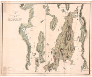 ホランドによるロードアイランドの地図 作： Dutch School