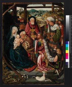 王家の礼拝、1520 作： Dutch School